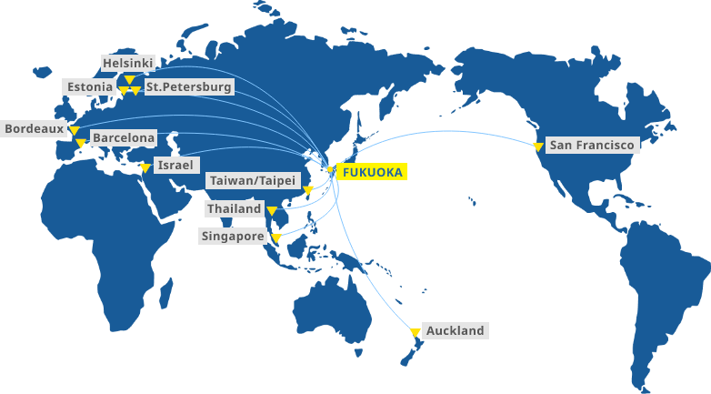 GLOBAL NETWORK MAP